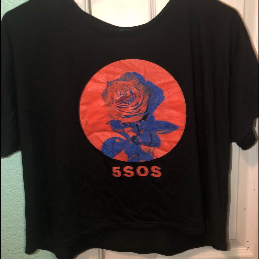 5 seconds of summer concert shirt